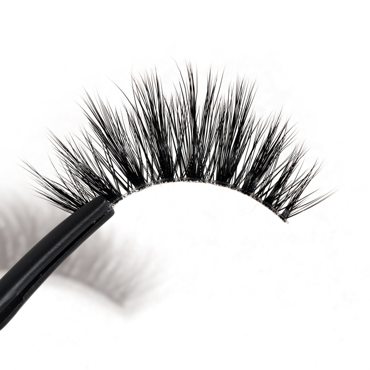 Sun Raised 3D Strip Lashes — Tulip Cluster Bold Faux Mink by Rokael Beauty